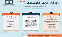 برنامه ترم تابستانی ترکیبی ویژه دانشجویان علوم پزشکی سراسر کشور با اولویت ویژه برای دانشجویان شاهد و ایثارگر 