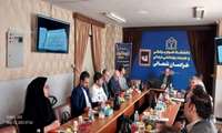  بازدید تیم اعتباربخشی رشته فوریت های پزشکی پیش بیمارستانی از امکانات و فضاهای آموزشی دانشگاه 